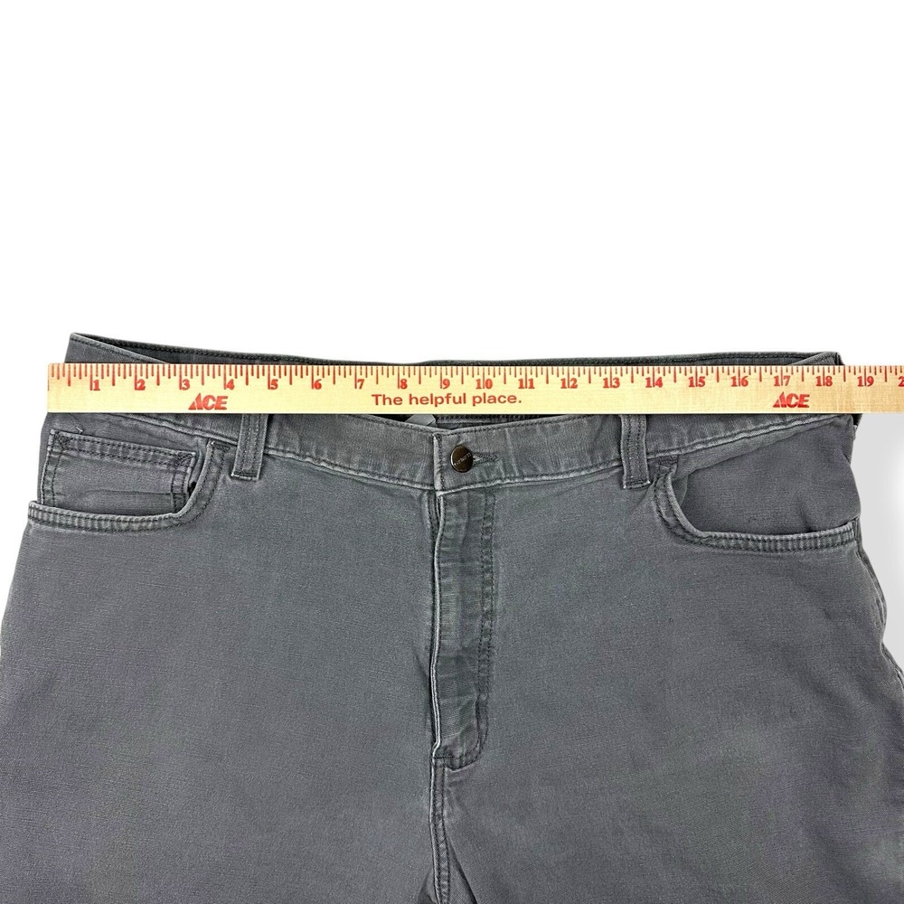 Carhartt Men's Rugged Relaxed Fit Canvas Work Pants 40x32 Gray Outdoors‎ - Picture 6 of 15